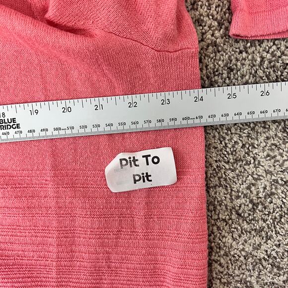 Catherines Women 1X Minimalist Staple Modest Career Office Coastal Knit Cardigan - Picture 8 of 10